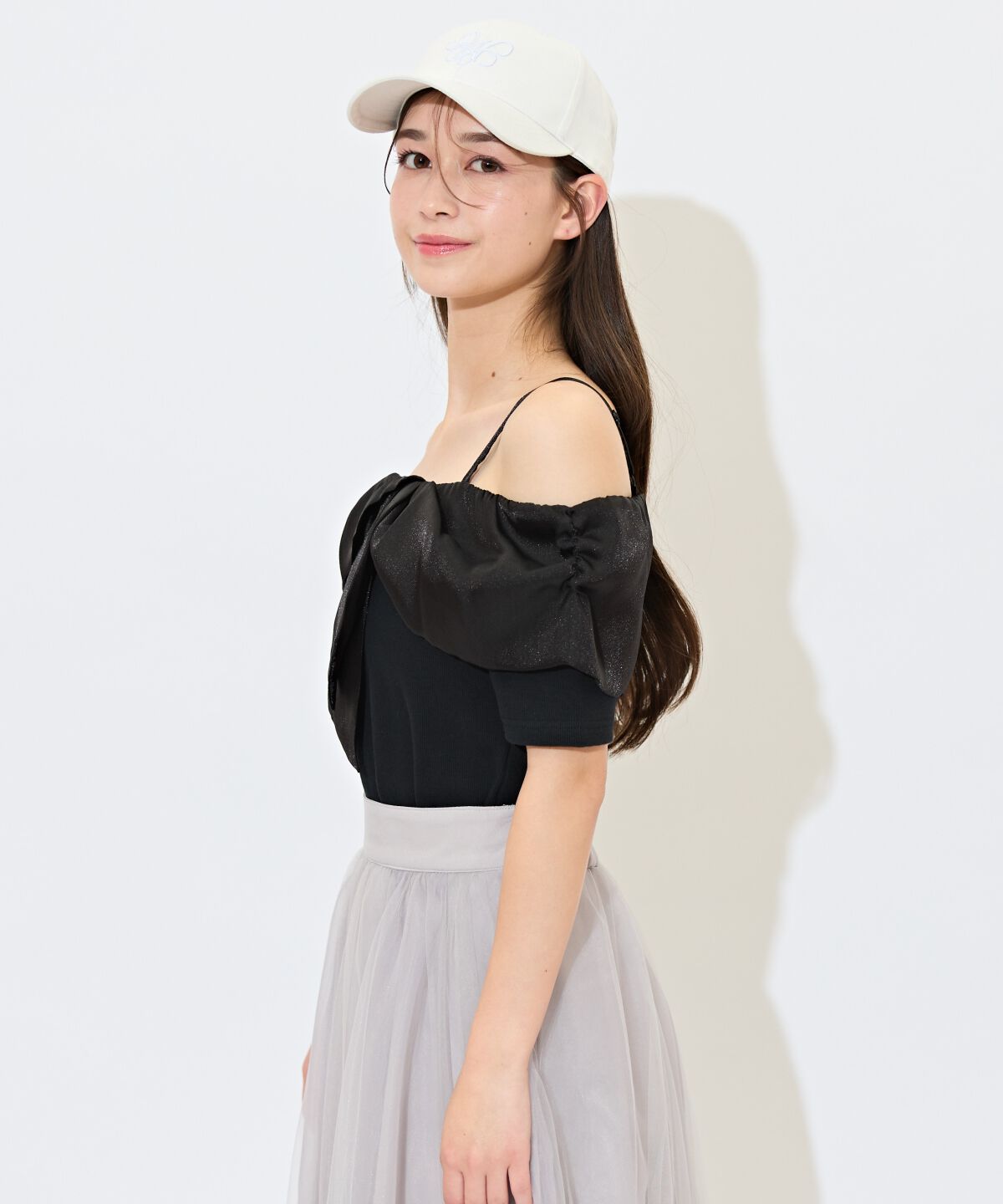 WILLSELECTION「ツイストリボンオフショルトップス」|Tシャツ・カットソー|