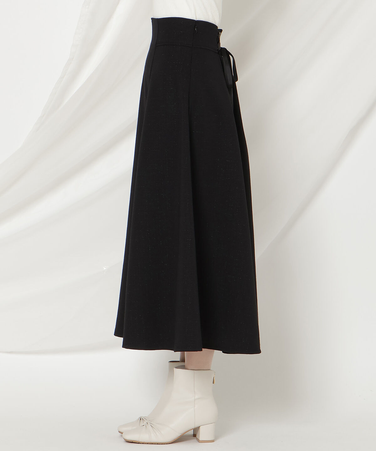 WILLSELECTION「ハイウエストフレアスカート」|フレア|