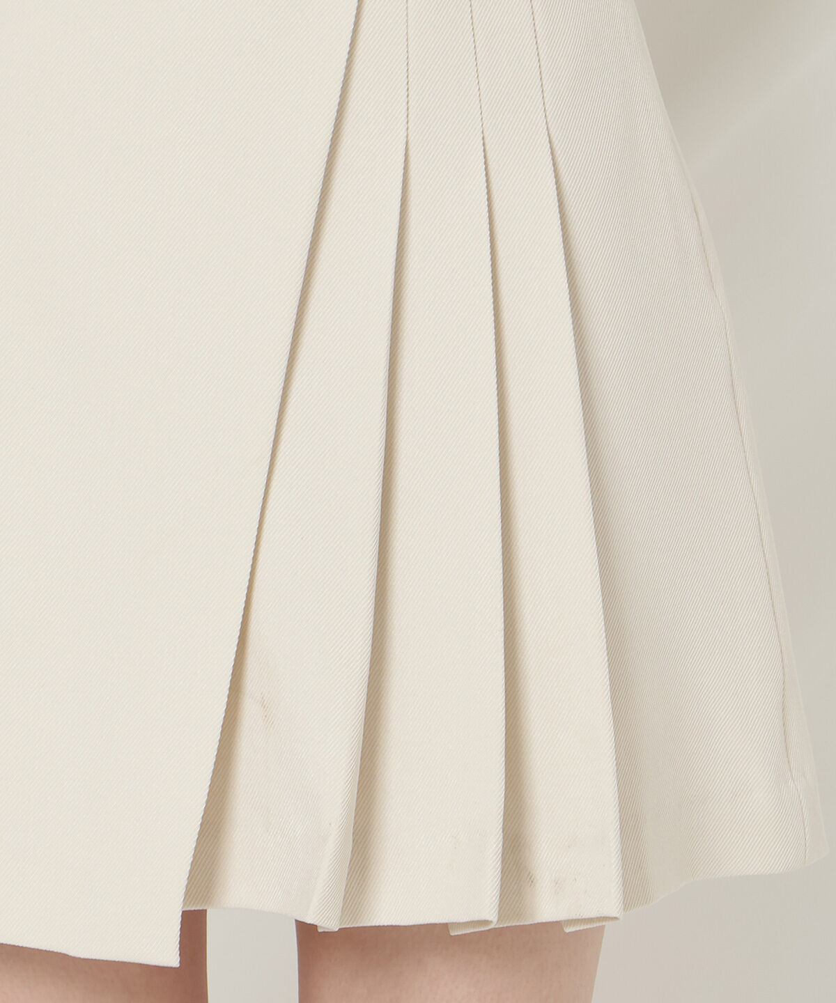 WILLSELECTION「ビットデザインプリーツミニスカパン」|フレア|