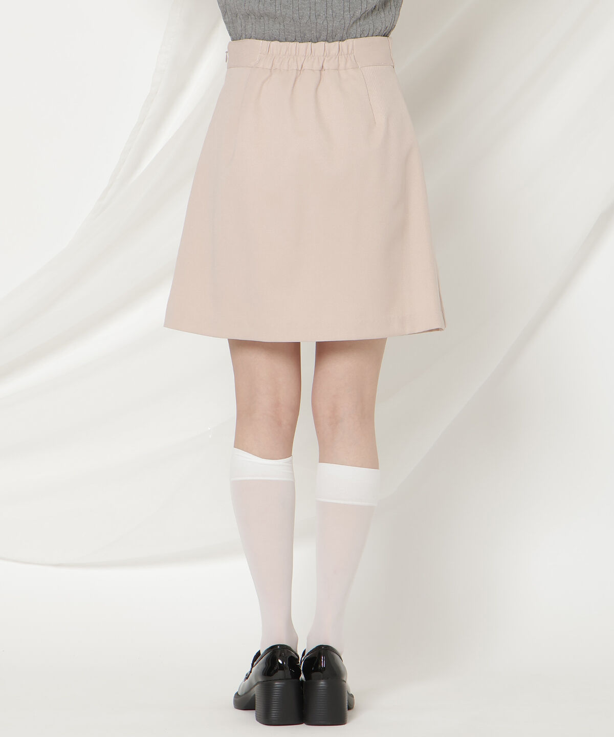 WILLSELECTION「ビットデザインプリーツミニスカパン」|フレア|