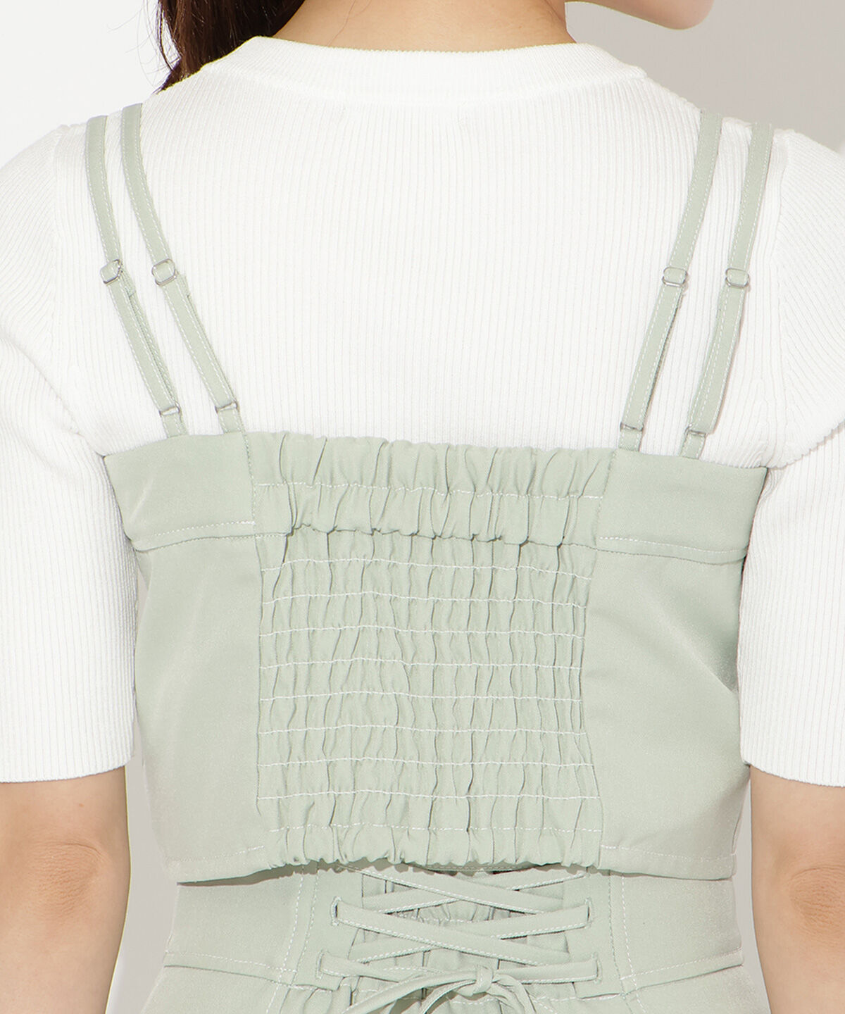 WILLSELECTION「フロントZIPデニムビスチェ」|その他|