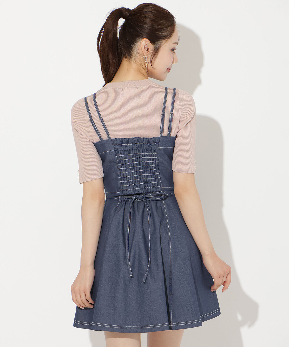 WILLSELECTION「フロントZIPデニムビスチェ」|その他|