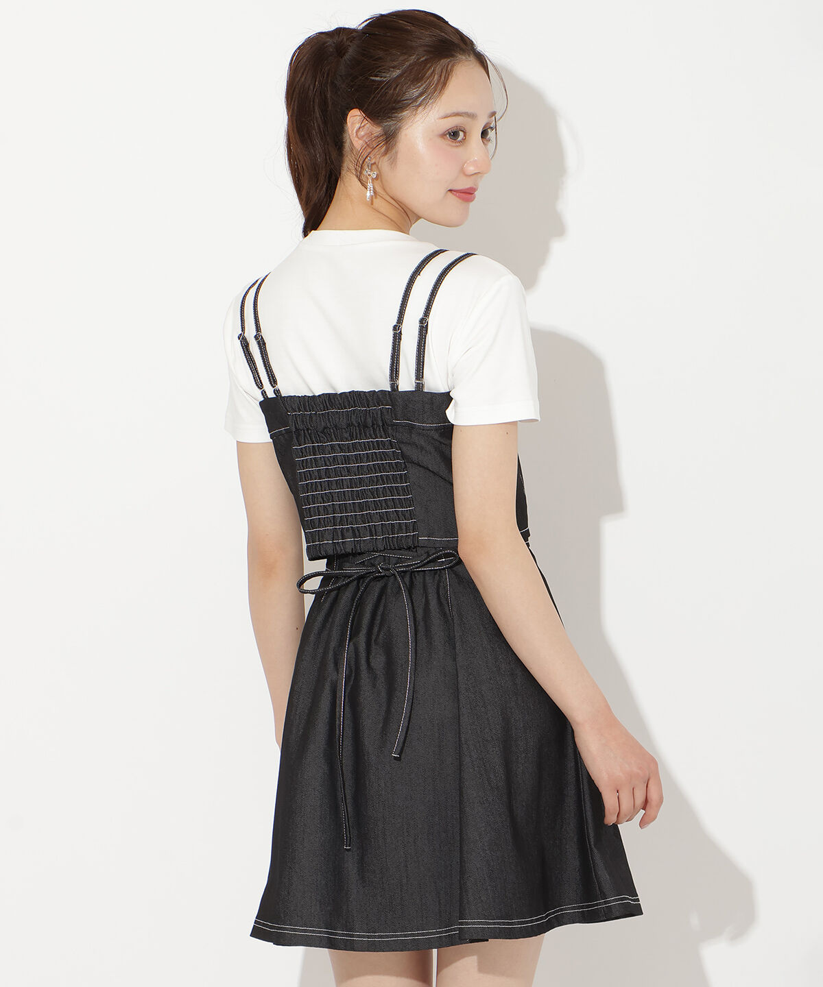 WILLSELECTION「フロントZIPデニムビスチェ」|その他|