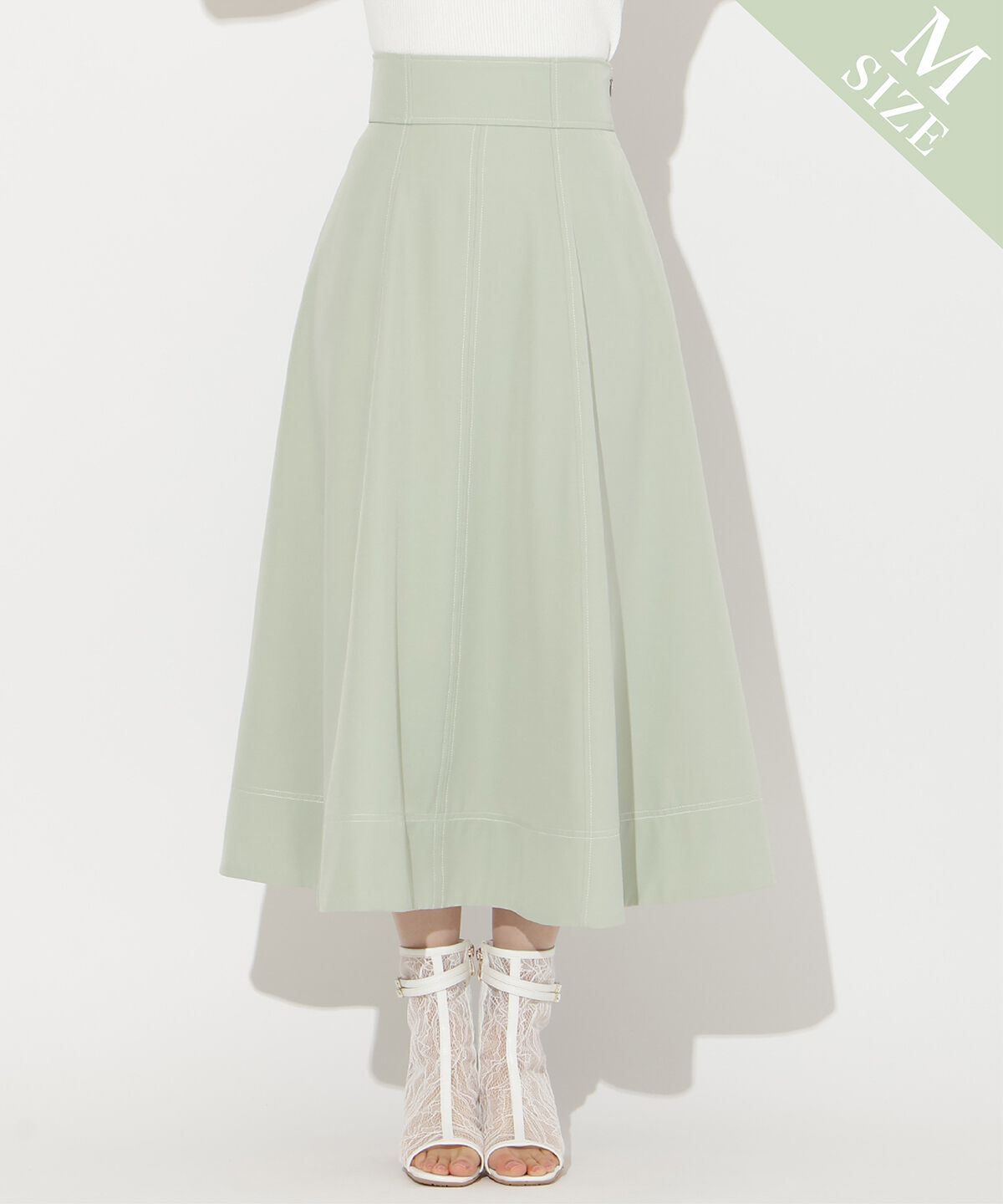 WILLSELECTION「ライトデニムフレアスカート」|スカート|