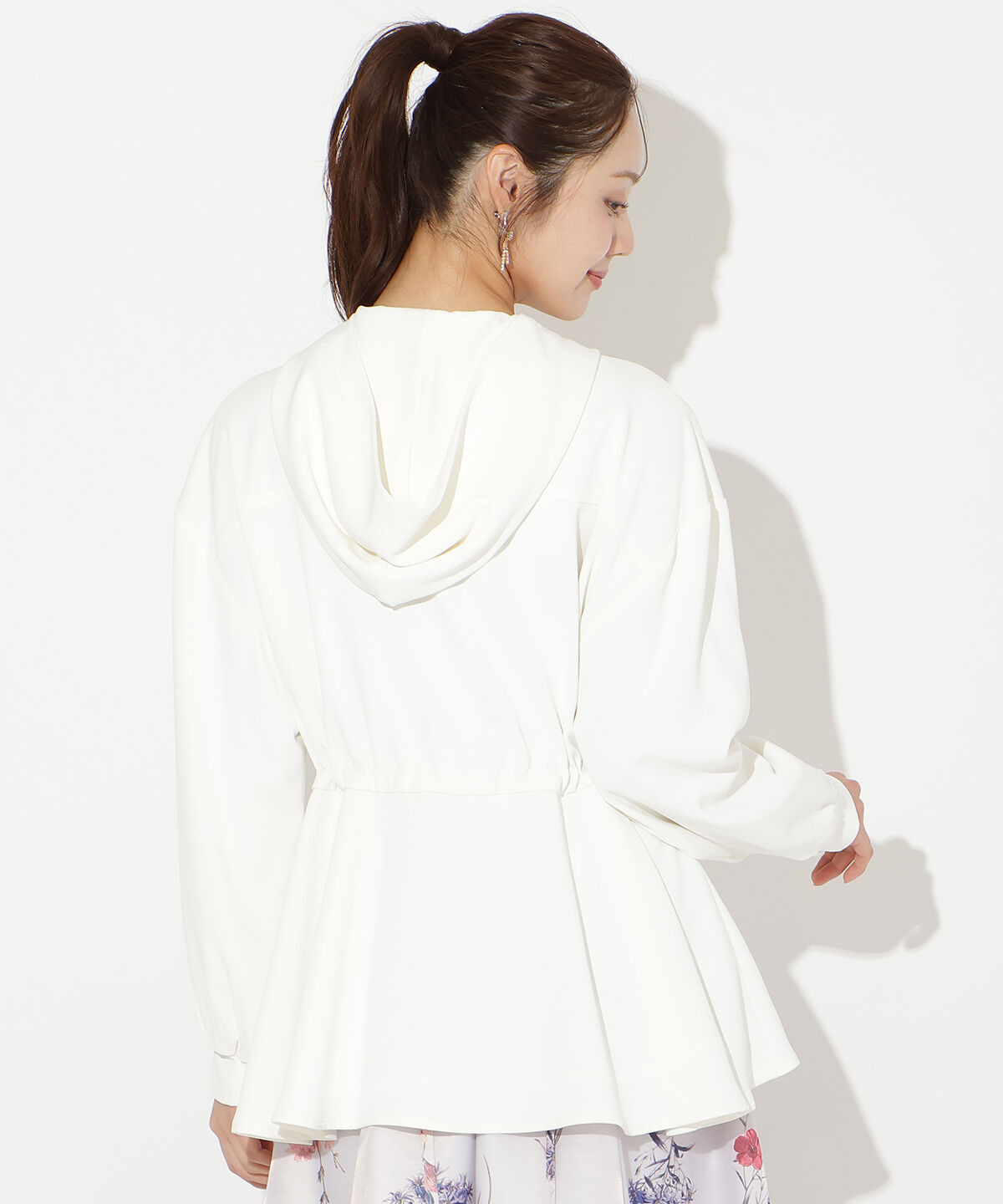 WILLSELECTION「ドロストペプラムフードブルゾン」|ブルゾン・スタジャン|