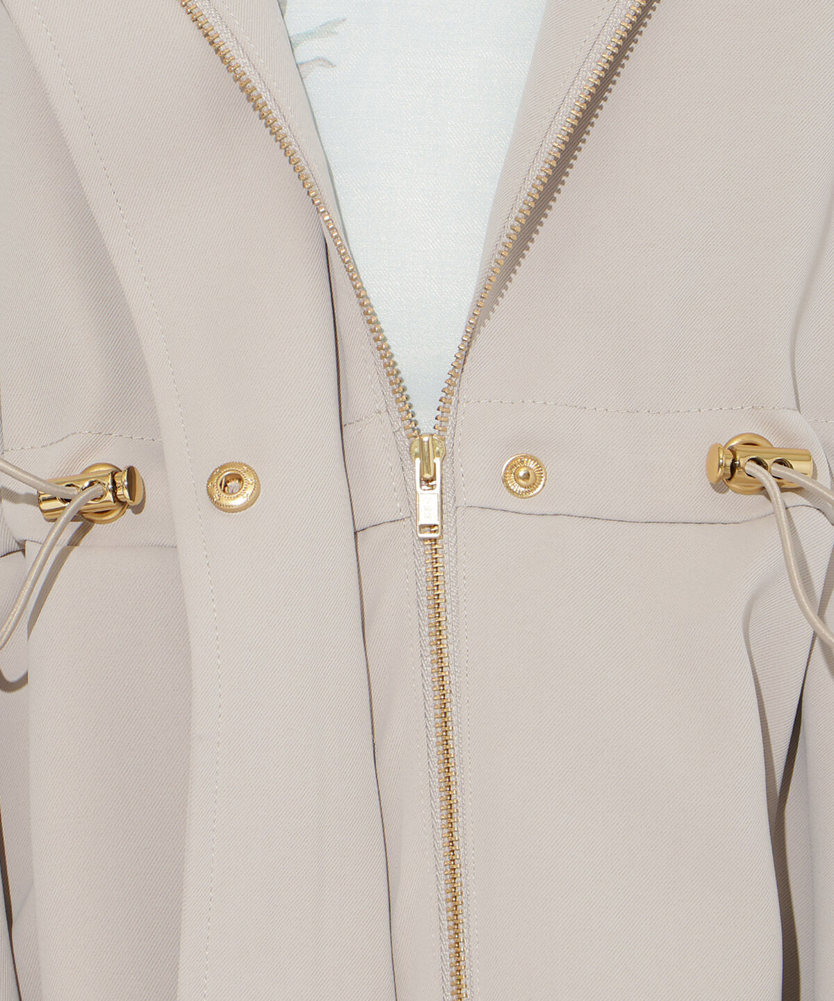 WILLSELECTION「ドロストペプラムフードブルゾン」|ブルゾン・スタジャン|