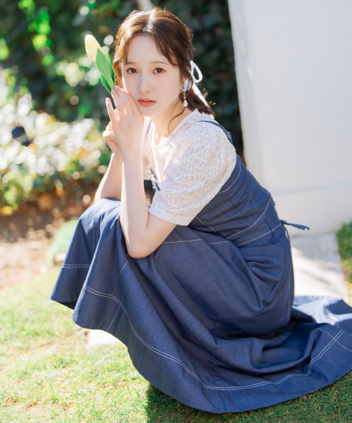 WILLSELECTION「レースクルーネックトップス」|Tシャツ・カットソー|