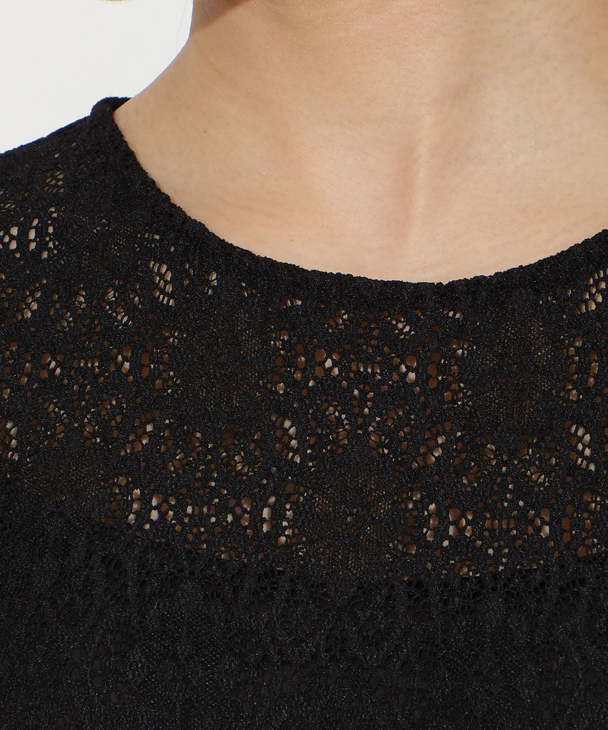 WILLSELECTION「レースクルーネックトップス」|Tシャツ・カットソー|