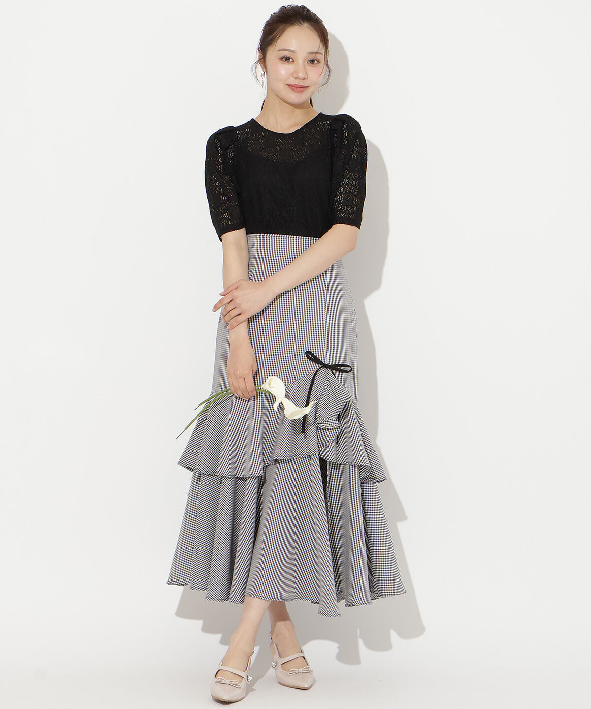 WILLSELECTION「レースクルーネックトップス」|Tシャツ・カットソー|