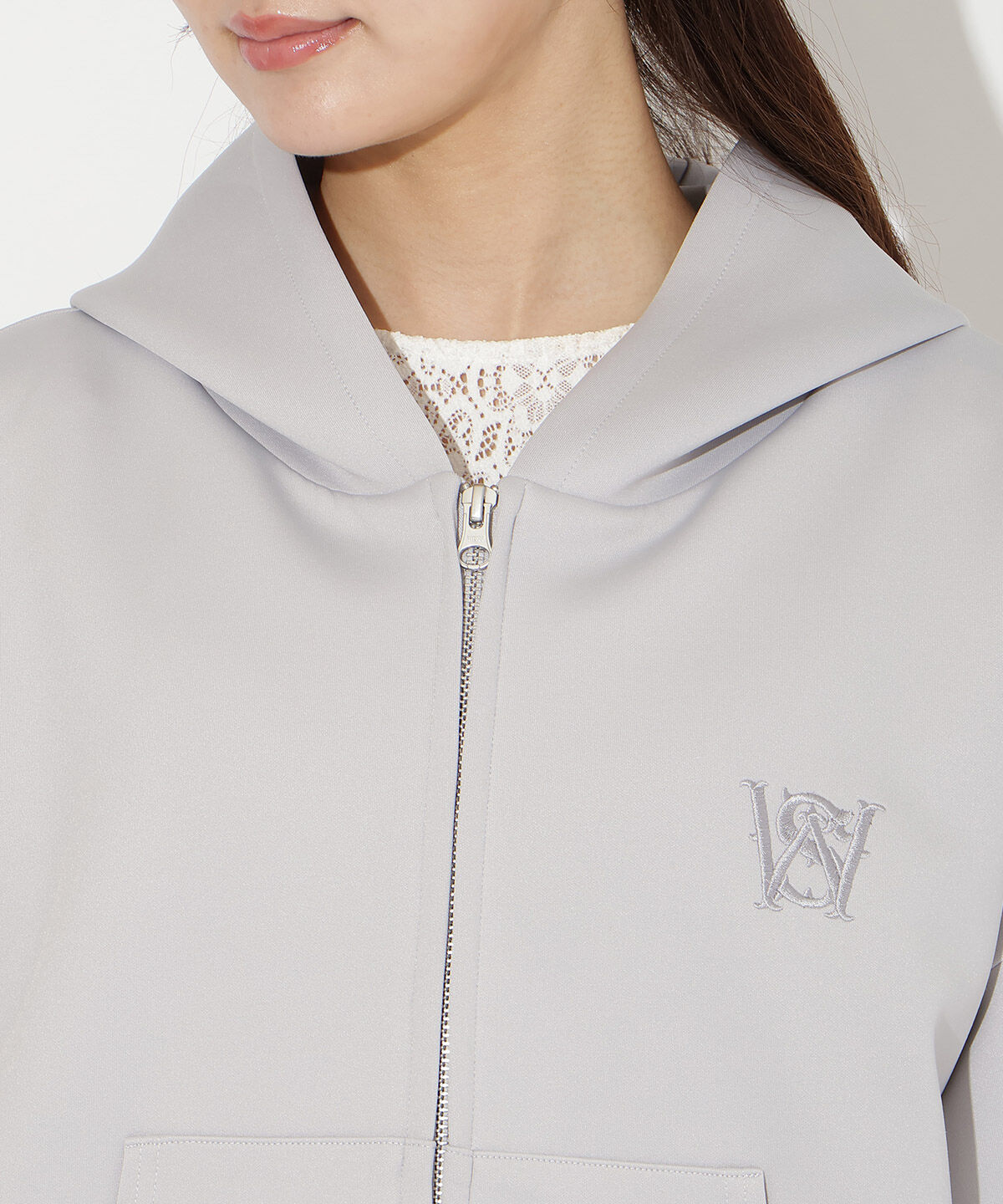 WILLSELECTION「ダブルZIPオーバーサイズパーカー」|パーカー|