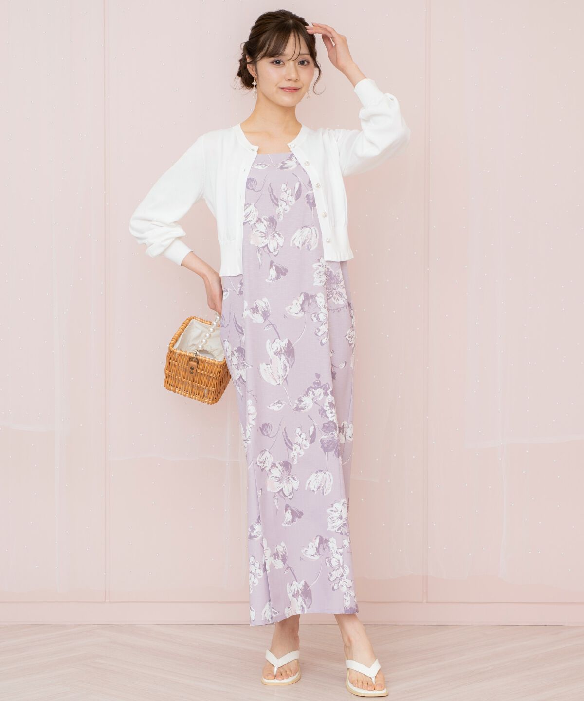 WILLSELECTION「フリルヘムUVカットカーディガン」|カーディガン|