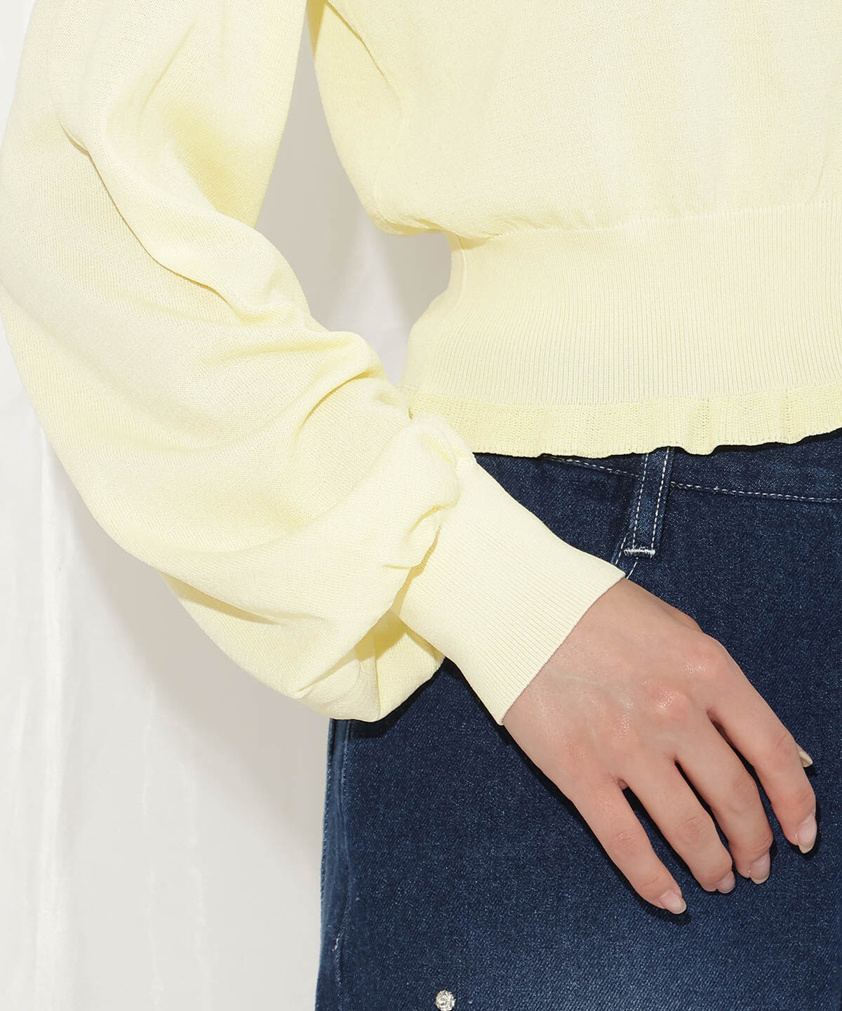 WILLSELECTION「フリルヘムUVカットカーディガン」|カーディガン|