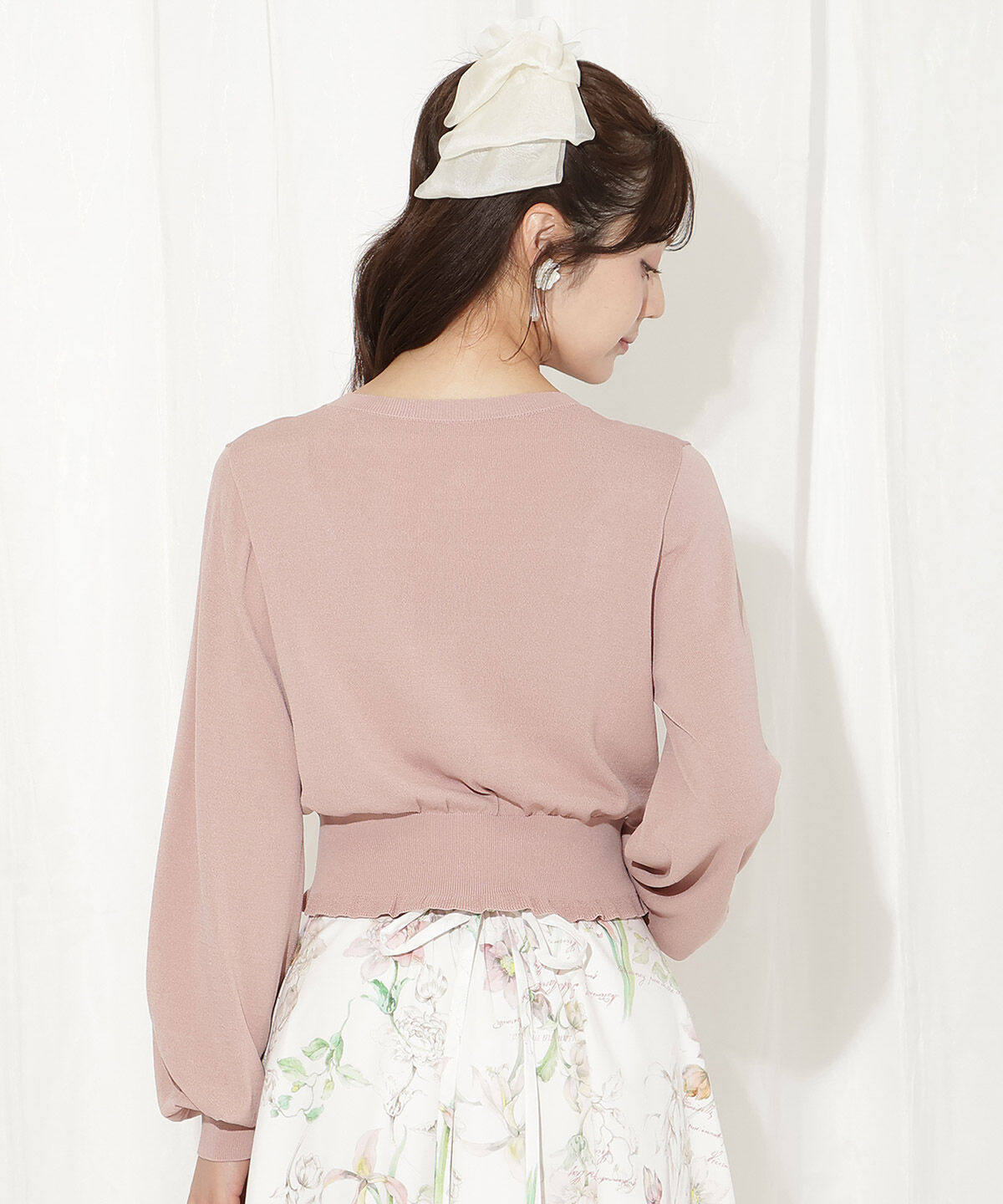 WILLSELECTION「フリルヘムUVカットカーディガン」|カーディガン|