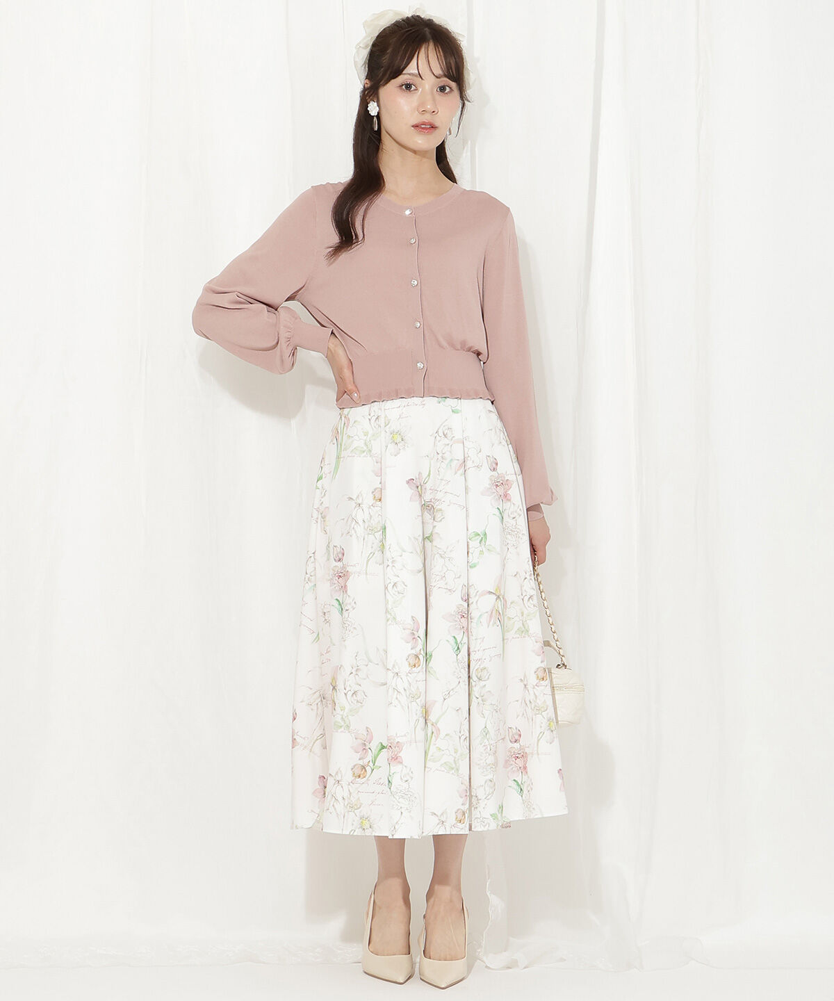 WILLSELECTION「フリルヘムUVカットカーディガン」|カーディガン|