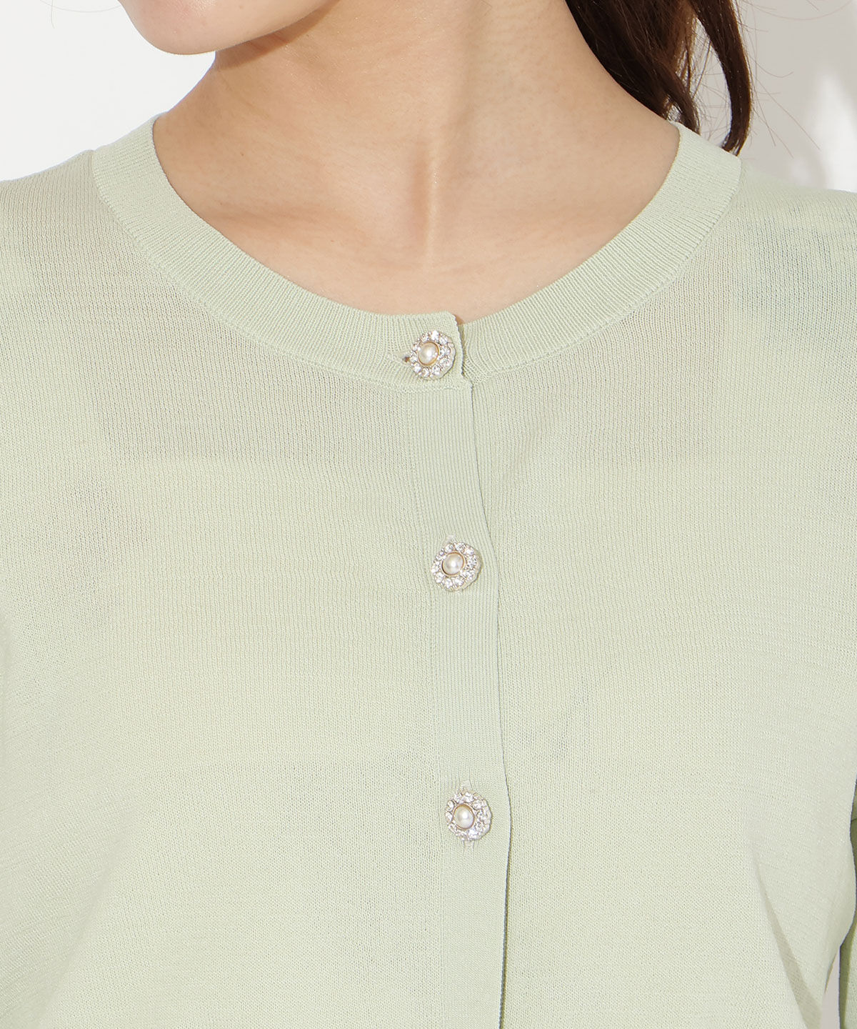 WILLSELECTION「フリルヘムUVカットカーディガン」|カーディガン|