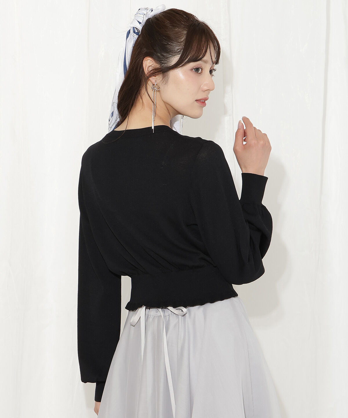 WILLSELECTION「フリルヘムUVカットカーディガン」|カーディガン|