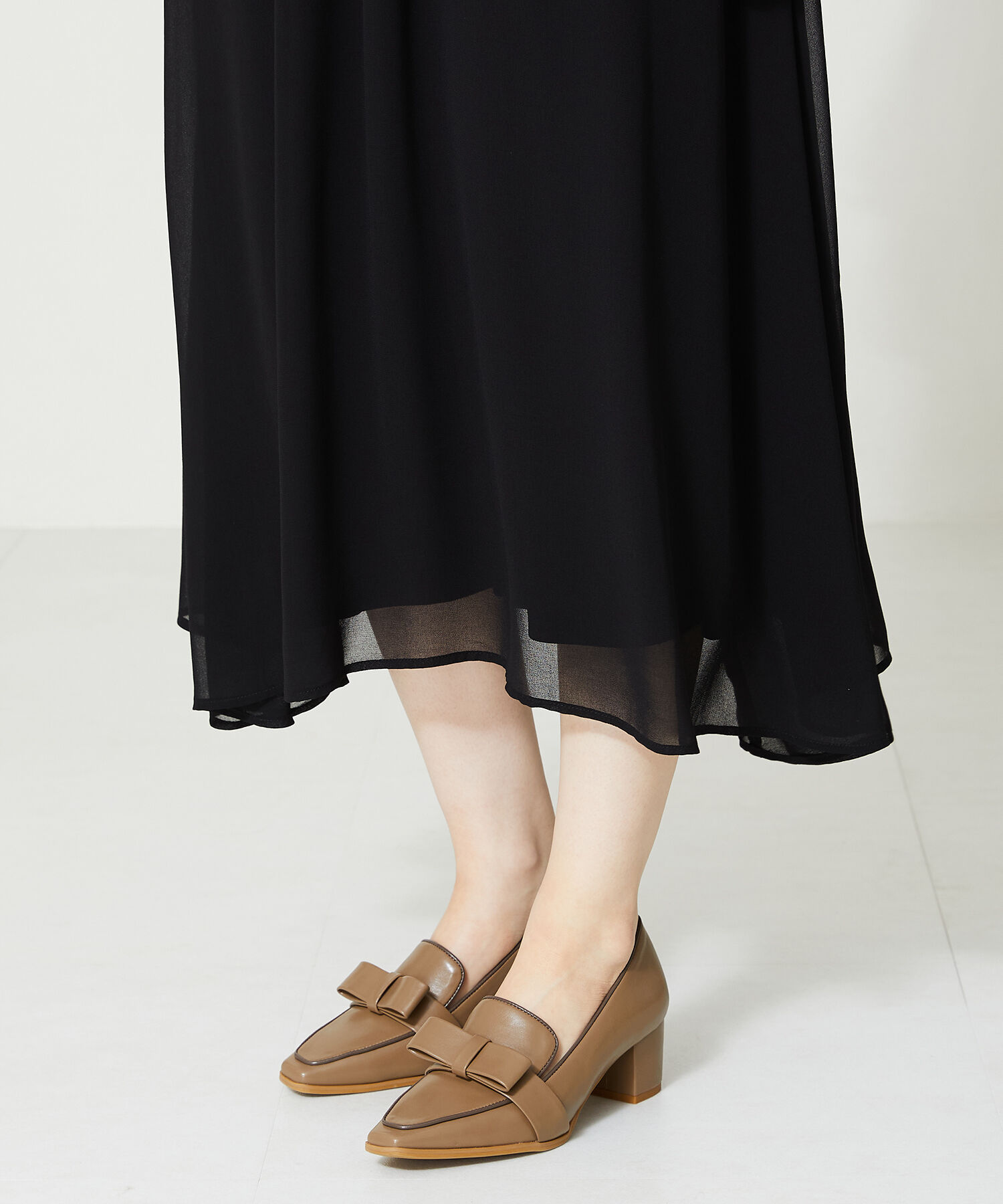 ORiental TRaffic「リボンモチーフローファー/41127」|パンプス|