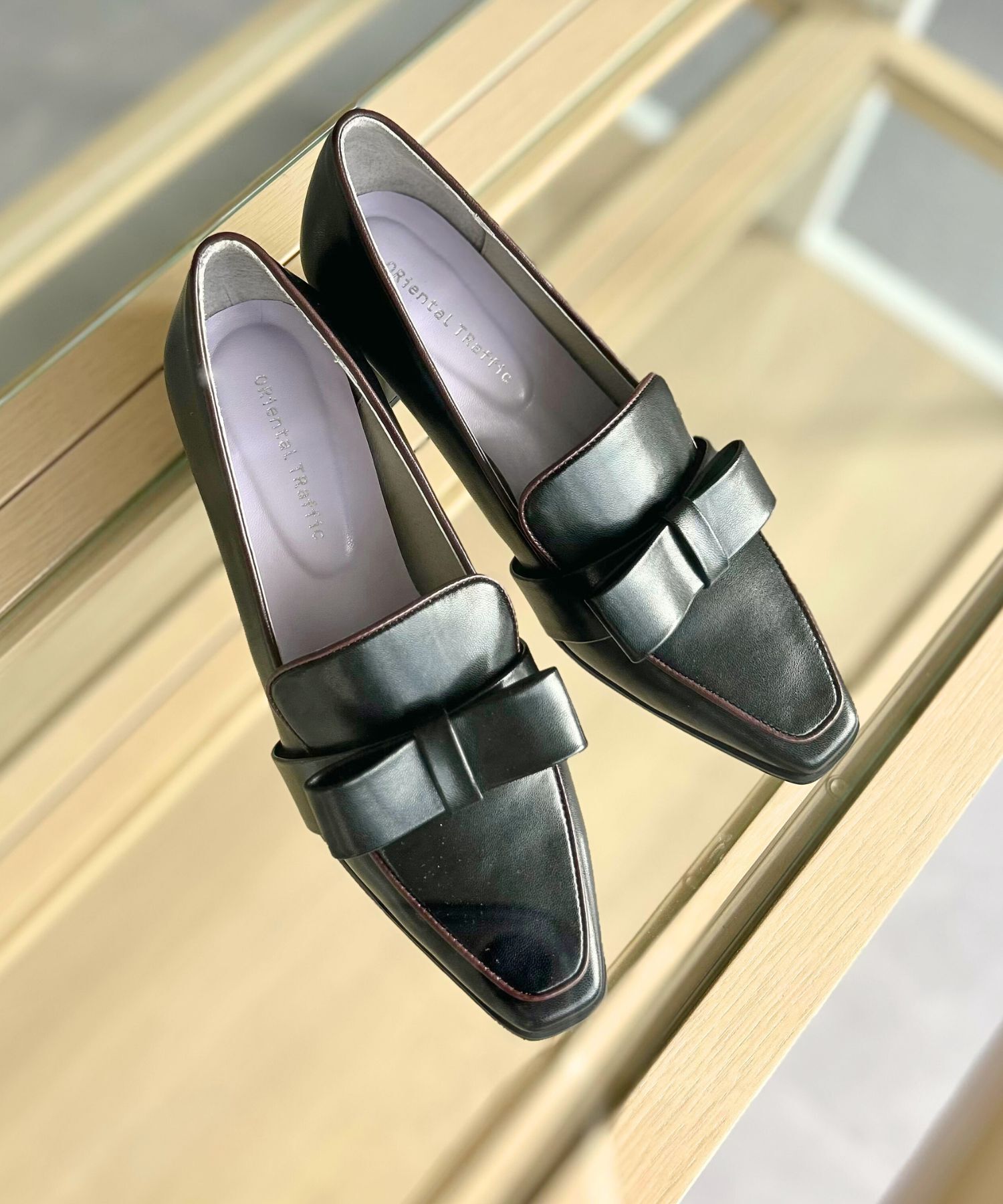 ORiental TRaffic「リボンモチーフローファー/41127」|パンプス|