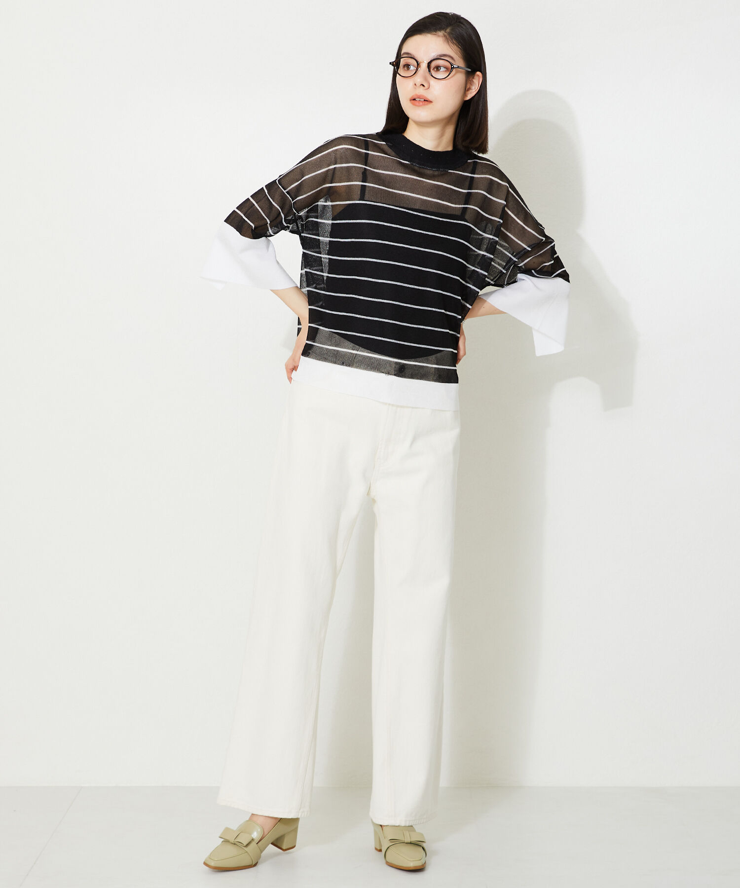 ORiental TRaffic「リボンモチーフローファー/41127」|パンプス|