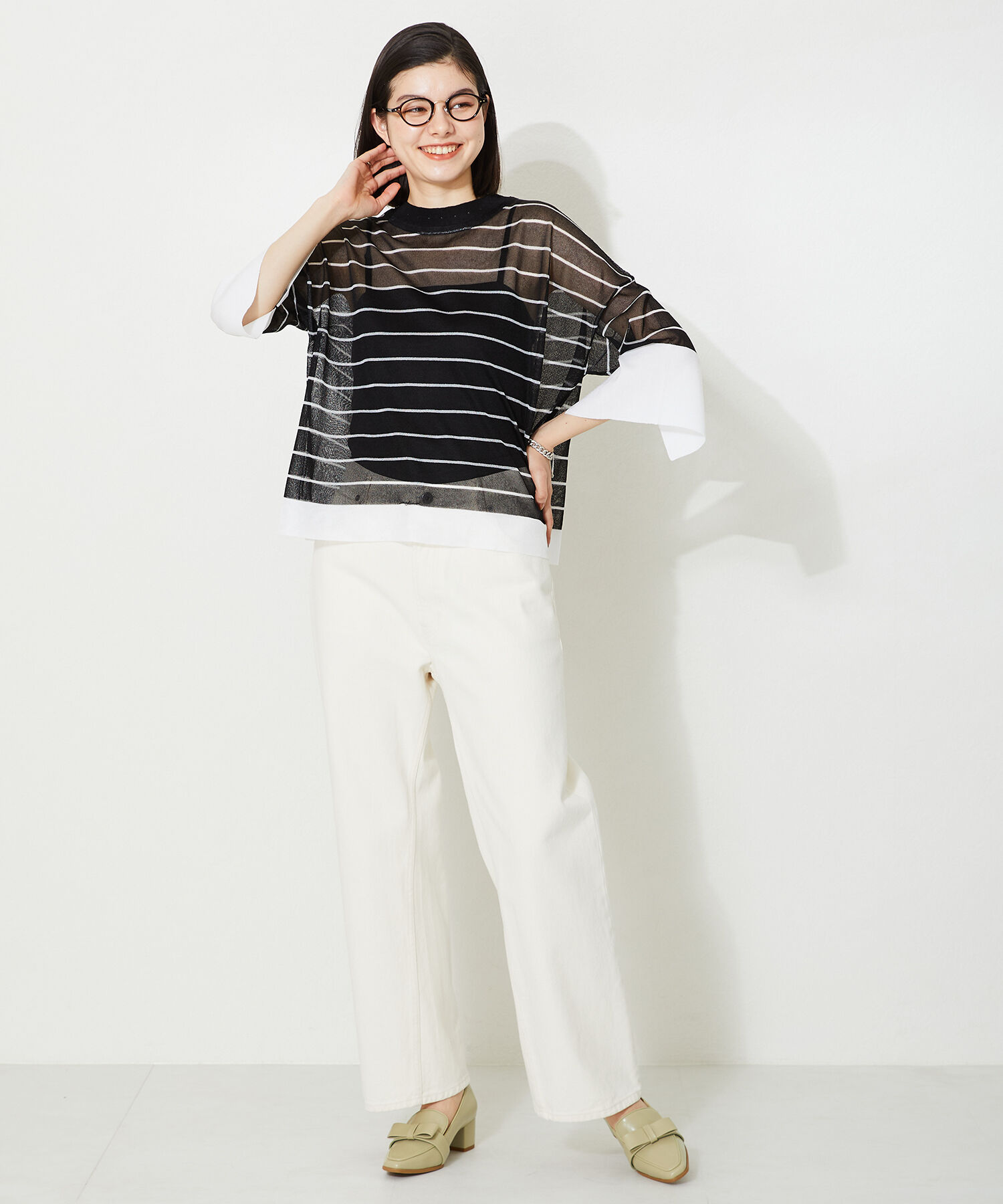 ORiental TRaffic「リボンモチーフローファー/41127」|パンプス|