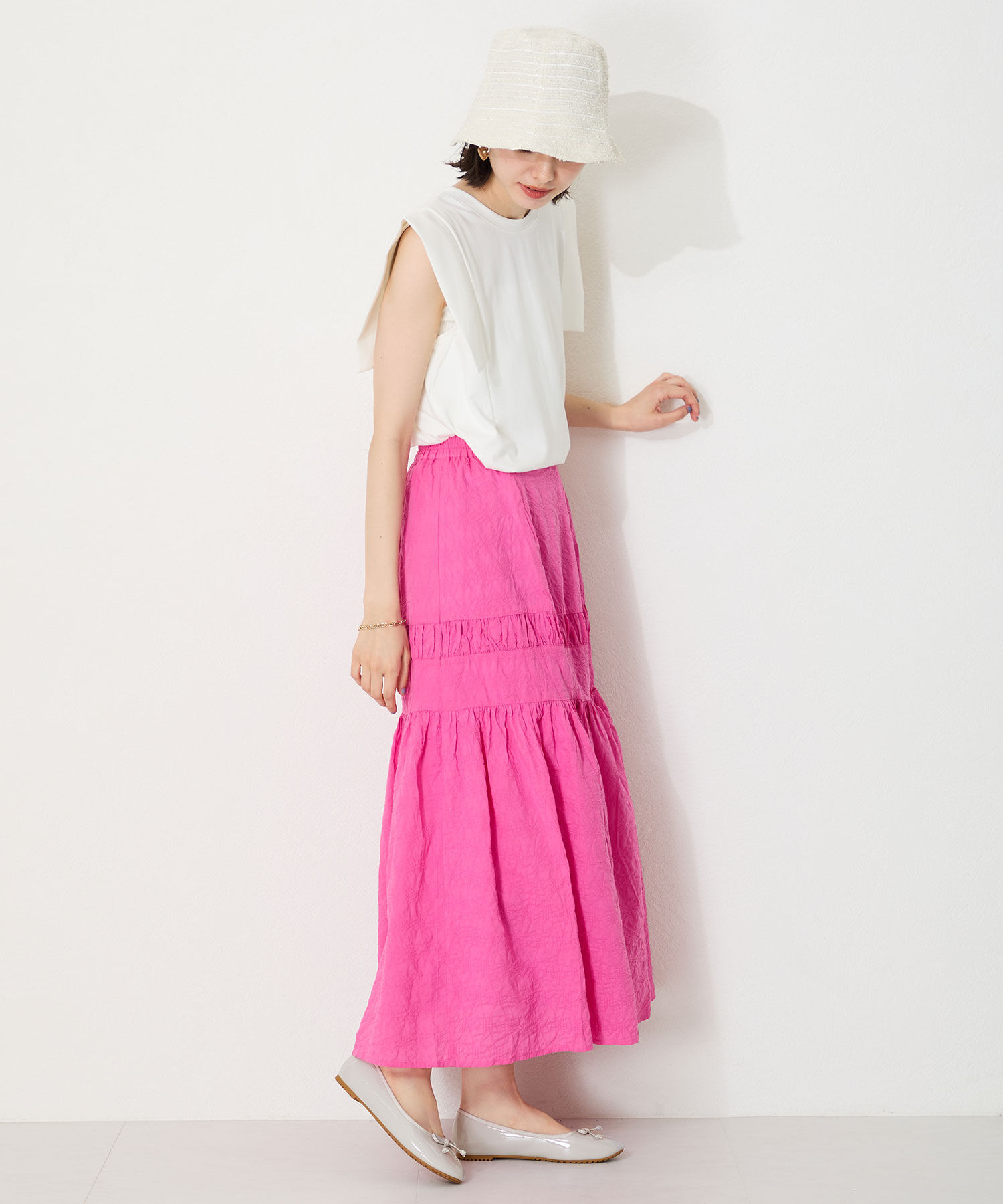 ORiental TRaffic「【防水】バレエ レインパンプス /R-1025 晴雨兼用 バレエシューズ フラット クッション」|パンプス|