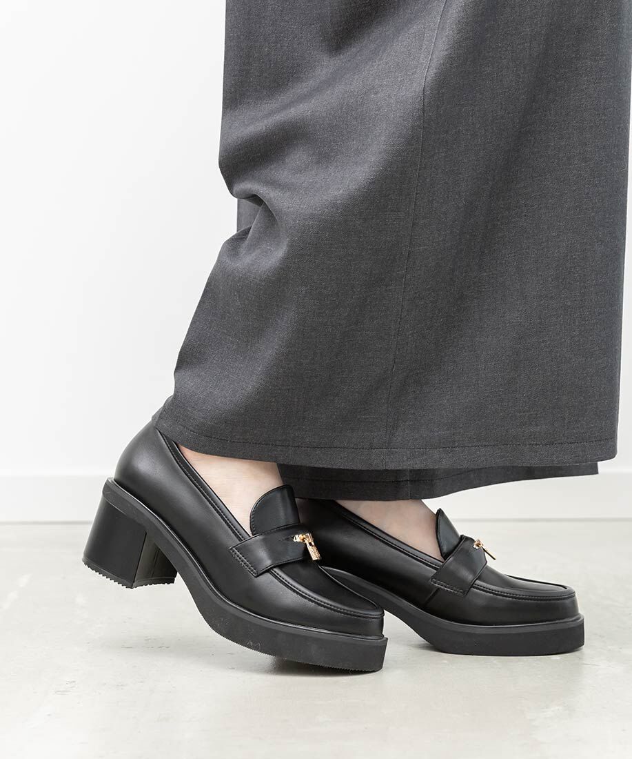  「パドロックパーツローファー」|ローファー|