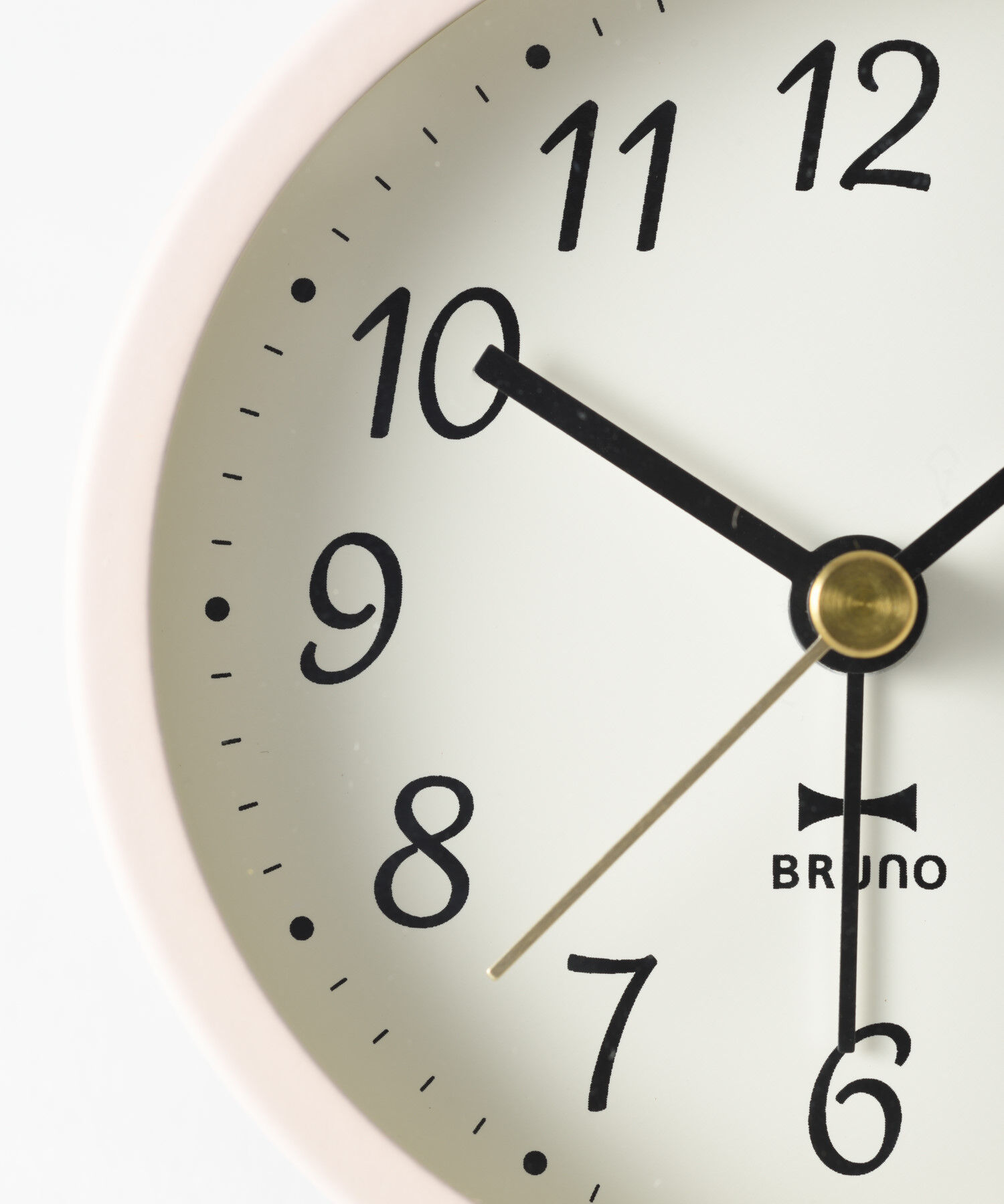 BRUNO「グレイッシュアラームクロック」|クロック・置時計|