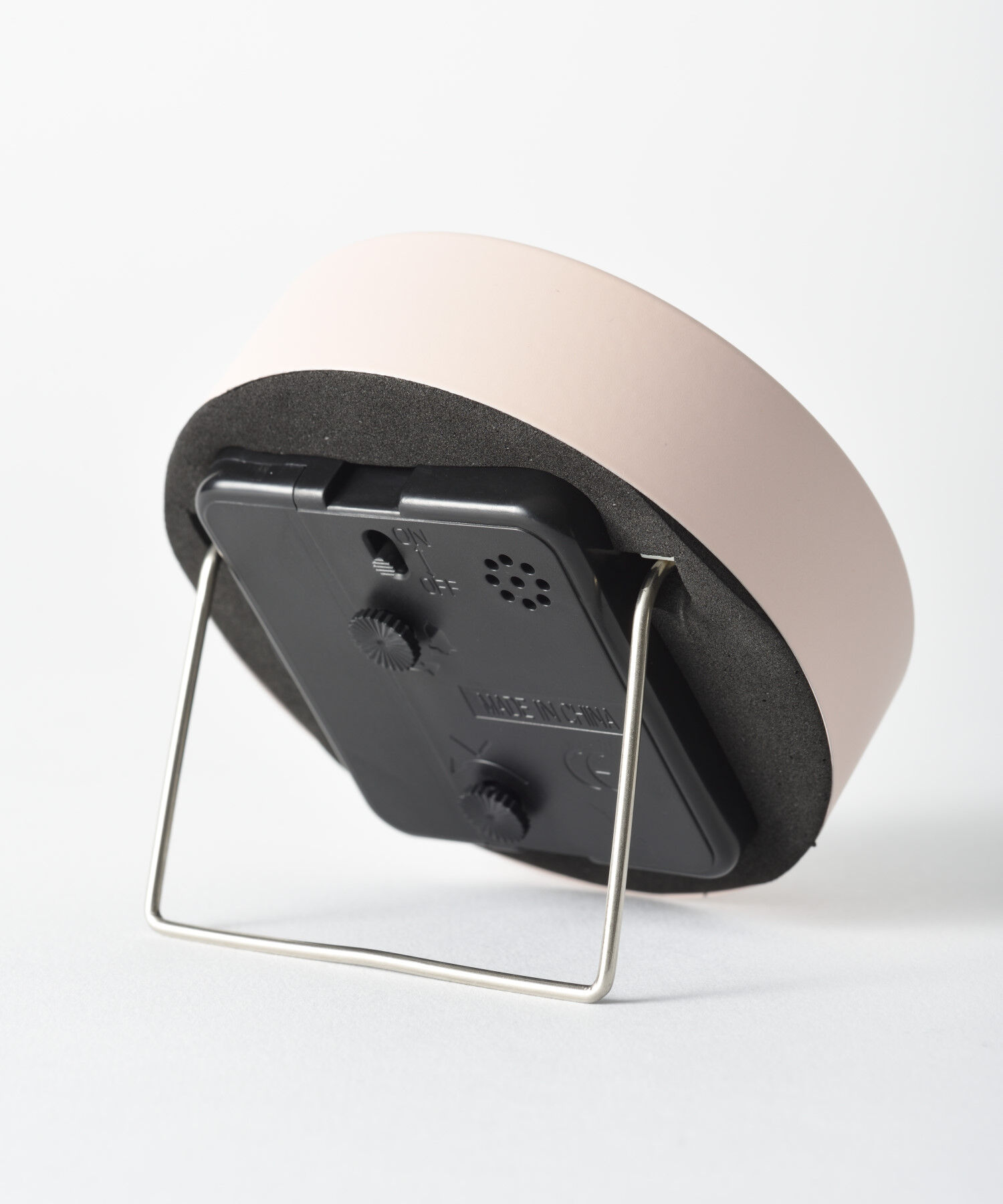 BRUNO「グレイッシュアラームクロック」|クロック・置時計|