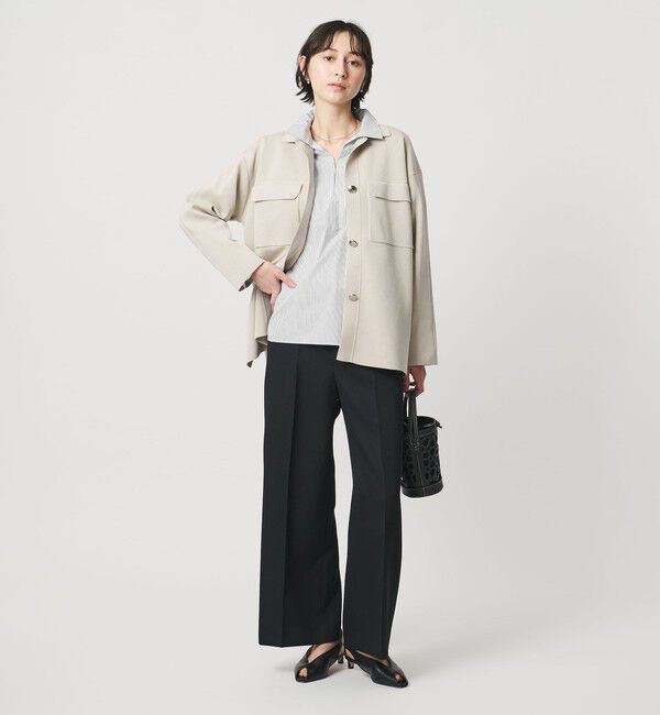 UNITED ARROWS「スキッパー シャツ」|シャツ・ブラウス|