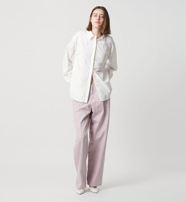 AEWEN MATOPH「＜AEWEN MATOPH＞ビーズフリンジシャツ」|シャツ・ブラウス|