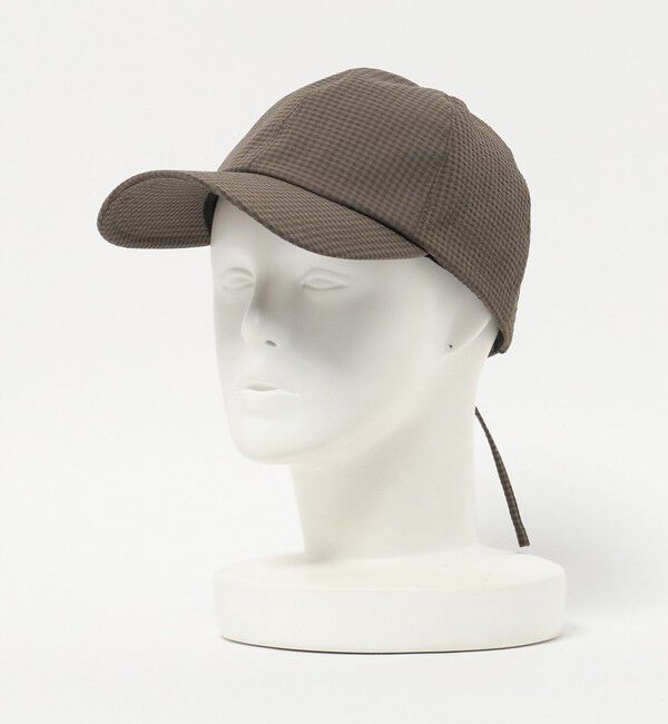 UNITED ARROWS「ギンガムチェック キャップ UV」|キャップ・キャスケット|