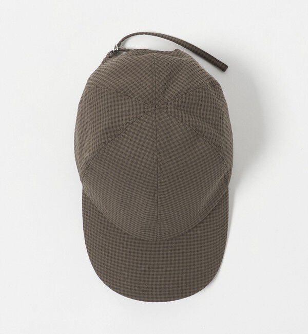 UNITED ARROWS「ギンガムチェック キャップ UV」|キャップ・キャスケット|