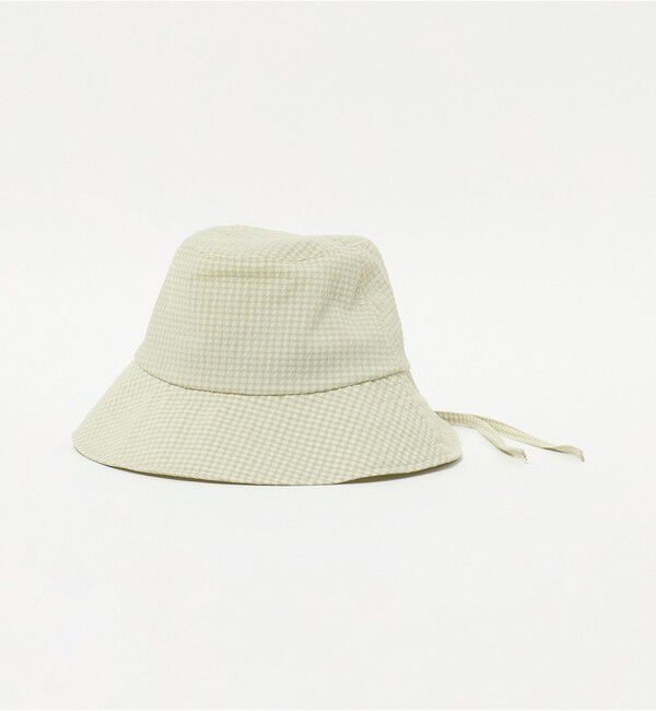 UNITED ARROWS「ギンガムチェック ハット UV」|ハット|