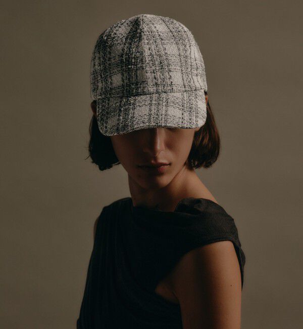 UNITED ARROWS「＜IRIS 47＞チェック キャップ」|キャップ・キャスケット|