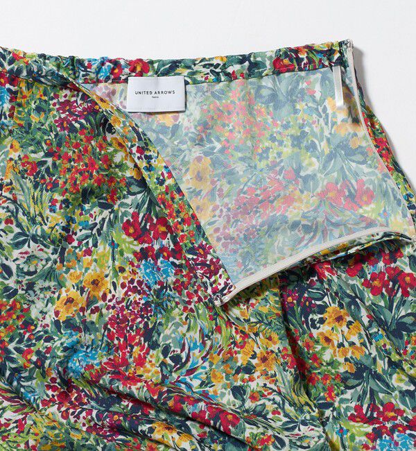 UNITED ARROWS「フラワー プリント スカート」|スカート|
