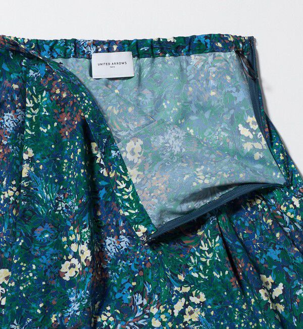 UNITED ARROWS「フラワー プリント スカート」|スカート|