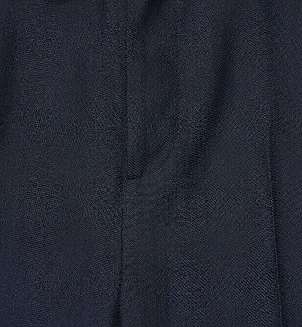 UNITED ARROWS「スラブ リボン テーパードパンツ」|スラックス|