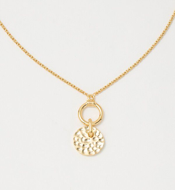 UNITED ARROWS「ハンマーディスク ネックレス」|ネックレス|