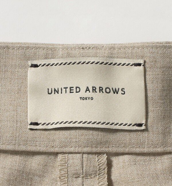 UNITED ARROWS「Spiree ASAMI ワイドパンツ ‐ウォッシャブル‐」|スラックス|