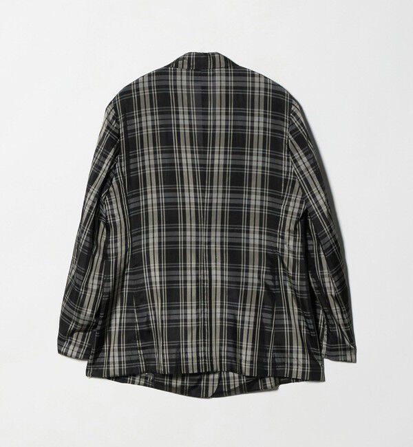 UNITED ARROWS「シアー テーラード チェック ジャケット ‐ウォッシャブル‐」|テーラードジャケット|