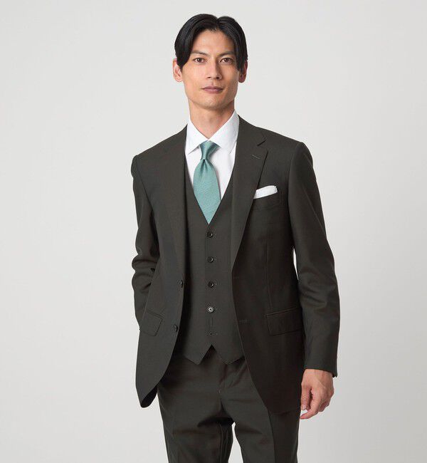 UNITED ARROWS green label relaxing「REDA トロピカル 無地 2B RV スーツジャケット」|スーツ|