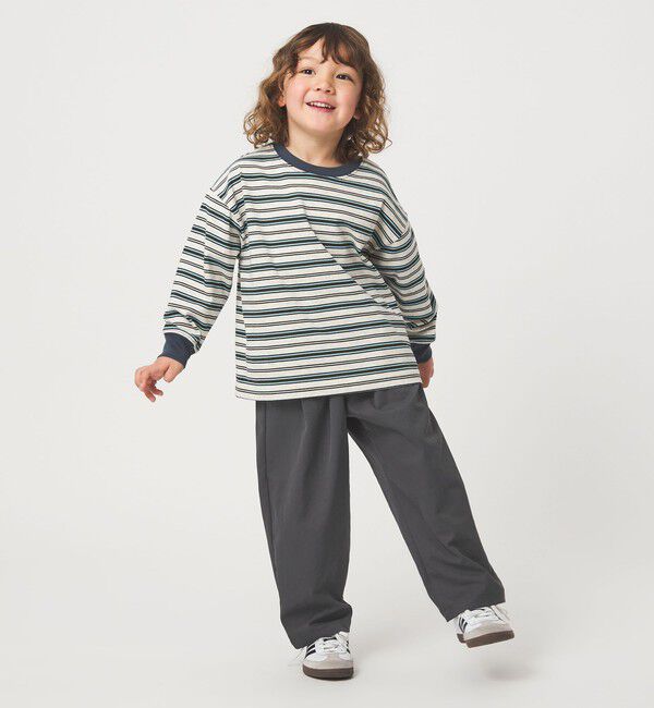 UNITED ARROWS green label relaxing「ツータック パンツ / キッズ  100cm-160cm」|チノ|
