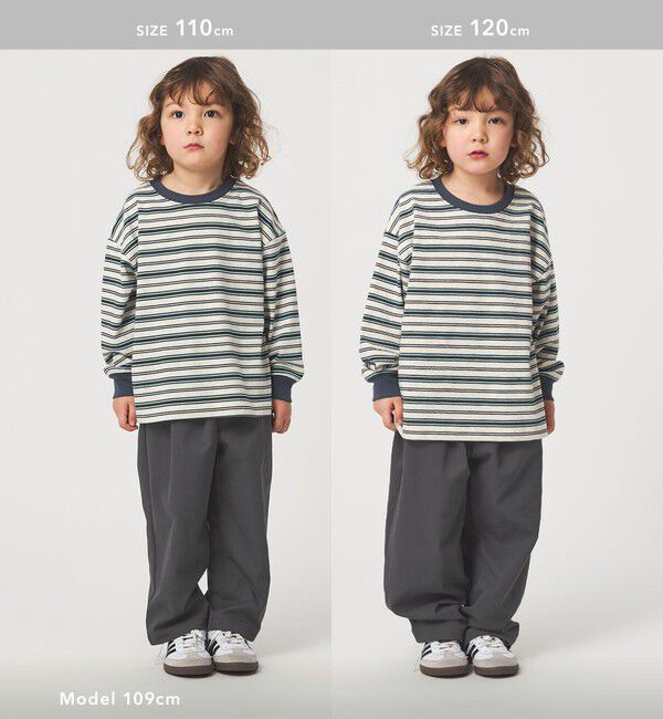 UNITED ARROWS green label relaxing「ツータック パンツ / キッズ  100cm-160cm」|チノ|