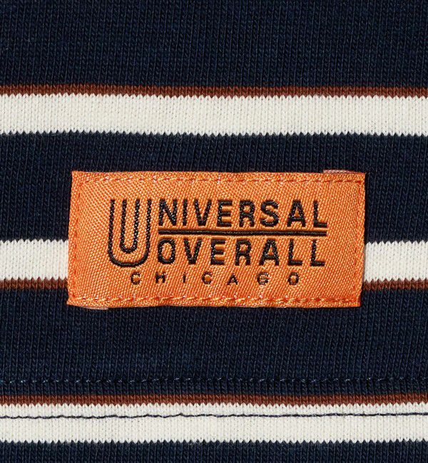 UNITED ARROWS green label relaxing「【別注】＜UNIVERSAL OVERALL＞ボーダー ロングスリーブ / キッズ  100cm-130cm」|Tシャツ・カットソー|