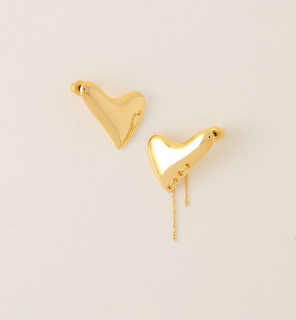 BEAUTY&YOUTH UNITED ARROWS「【別注】＜LAPUIS＞ハート ピアス」|ピアス|GOLD