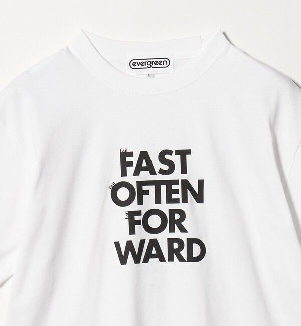 BEAUTY&YOUTH UNITED ARROWS「＜evergreen＞フェイルフォワード Tシャツ」|Tシャツ・カットソー|