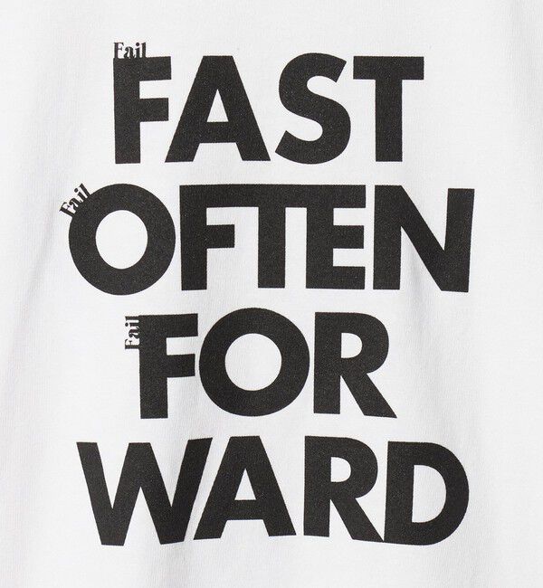 BEAUTY&YOUTH UNITED ARROWS「＜evergreen＞フェイルフォワード Tシャツ」|Tシャツ・カットソー|