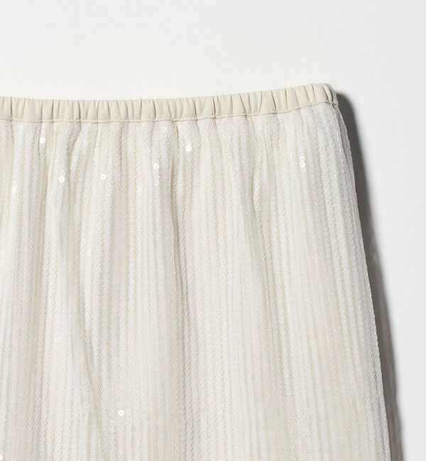 ATTISESSION「＜ATTISESSION＞スパンコール ミニスカート」|スカート|