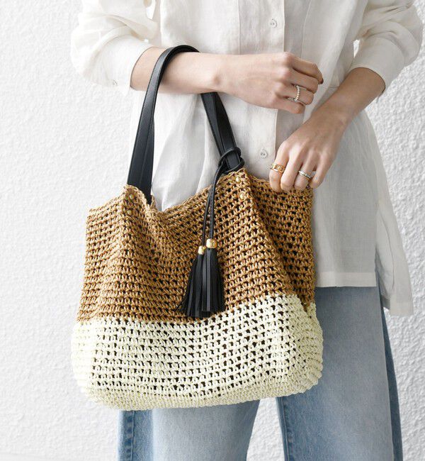 SHIPS any「《一部追加予約》【WEB限定】SHIPS any: コマアミ トート」|トートバッグ|