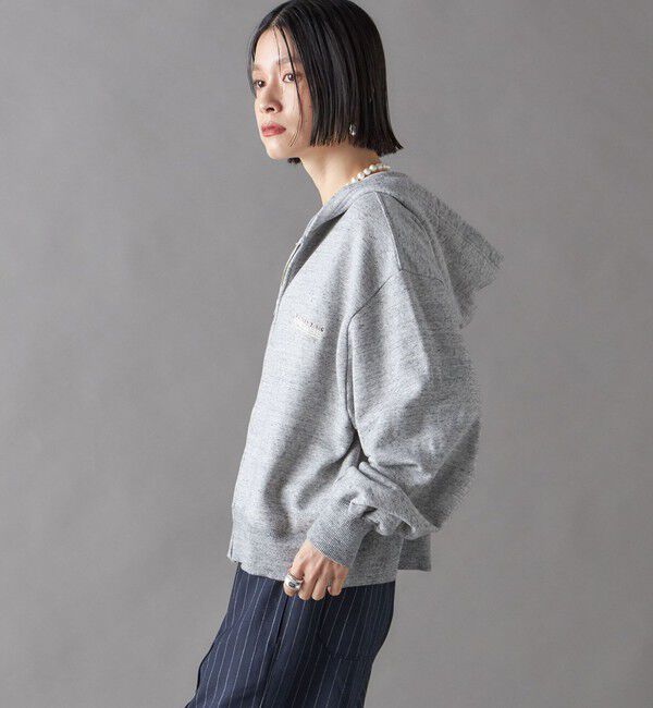 SHIPS for women「SHIPS NINE CASE:ロゴ フーディー」|パーカー|